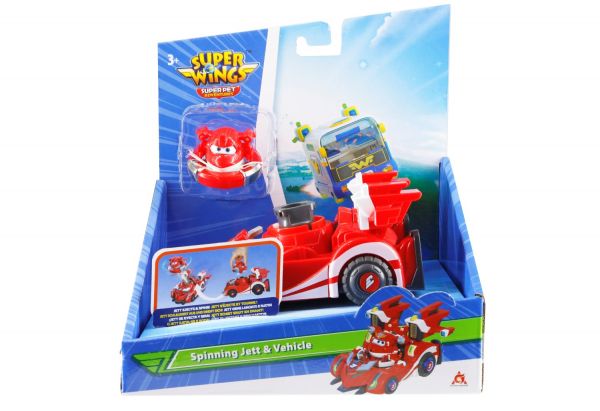   Super Wings Spinning Vehicle  (Jett) EU770310 -  13