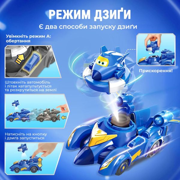   Super Wings Spinning Vehicle  (Jerome) EU770330 -  2