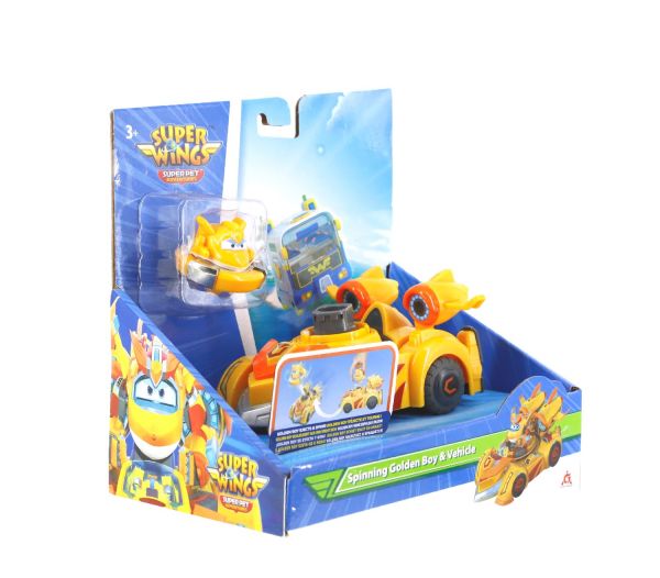   Super Wings Spinning Vehicle   (Golden Boy) EU770331 -  13