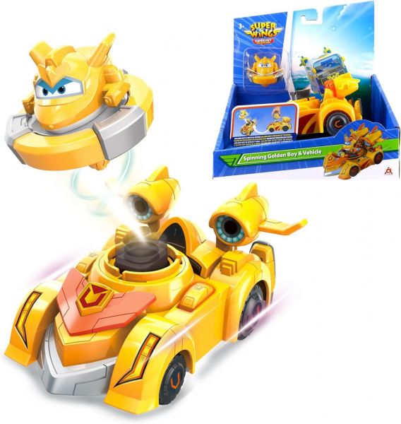 Super Wings   Spinning Vehicle   (Golden Boy) EU770331 -  1