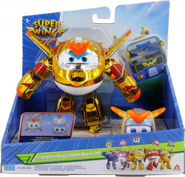 Super Wings   Transforming     (Golden Boy & Pet) EU770441 -  15