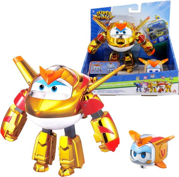 Super Wings   Transforming     (Golden Boy & Pet) EU770441 -  1