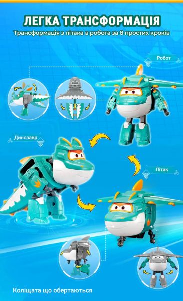   Super Wings Transforming    (Tino & Pet) EU770447 -  5