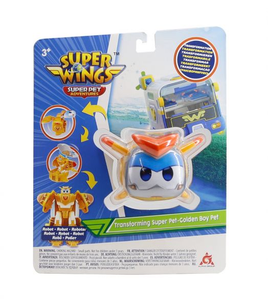  - Super Wings Transforming Super Pet    (Golden Boy pet) EU770644 -  7