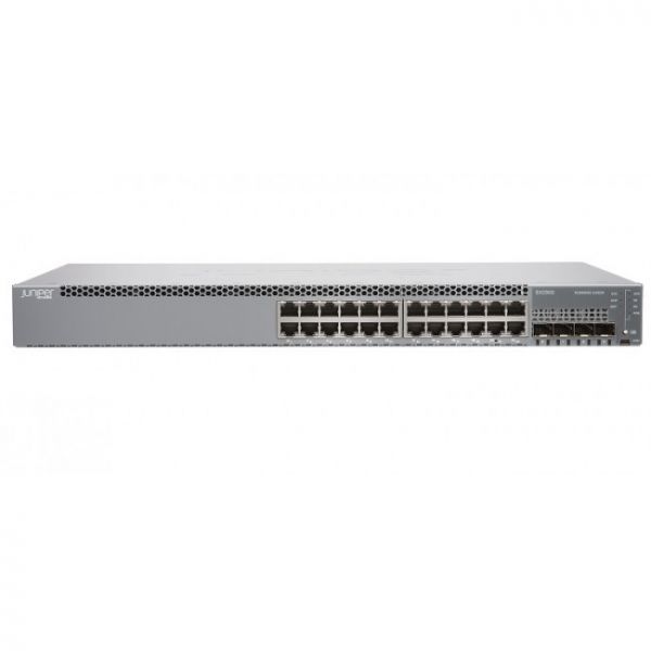 Juniper  EX2300 24-port, 10/100/1000BaseT, 4 x 1/10G SFP/SFP+ EX2300-24T -  1