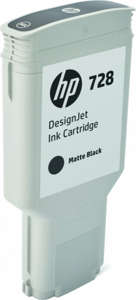 HP  HP No.728 DesignJet T730/T830 Matte Black 300 ml F9J68A -  2