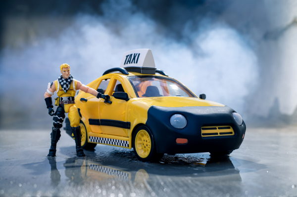   Fortnite Joy Ride Vehicle Taxi Cab,    FNT0817 -  4