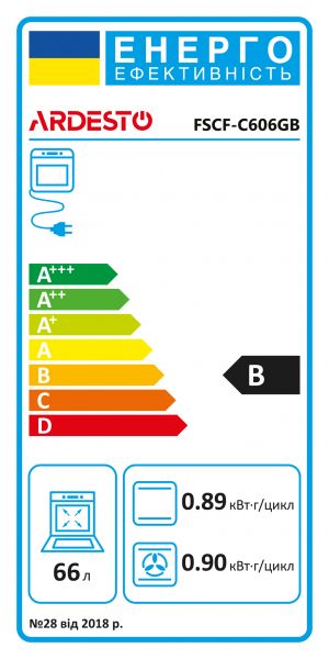   Ardesto FSCF-C606GB -  18