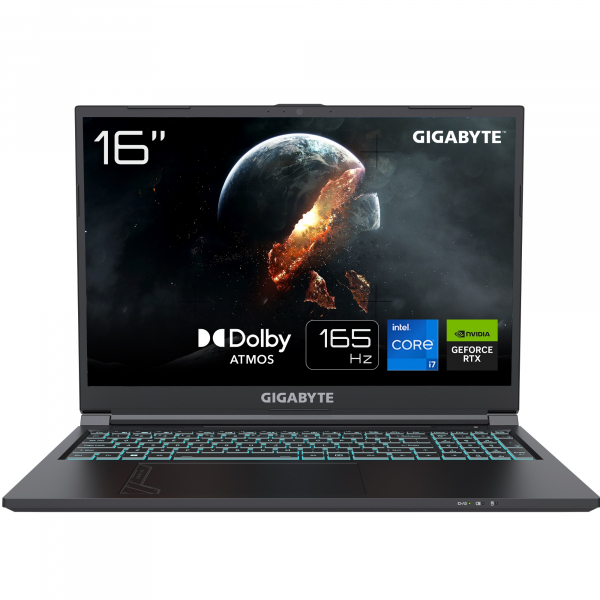  Gigabyte G6 16.0 FHD+ 165Hz, Intel i5-13500H, 16GB, F512GB, NVD4050-6, DOS,  G6_MF-52KZ853SD -  1