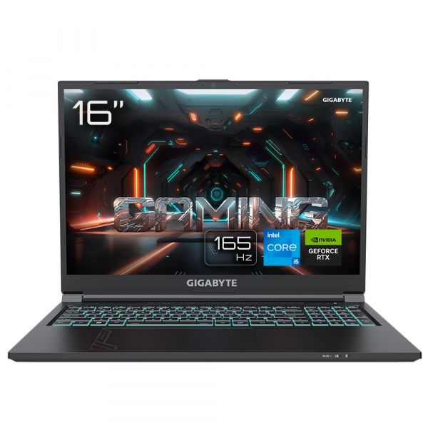  Gigabyte G6 16.0 FHD+ 165Hz, Intel i7-12650H, 16GB, F512GB, NVD4050-6, W11,  G6_MF-G2KZ853SH -  1