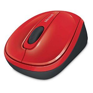 Microsoft Wireless Mobile Mouse 3500[Flame Red Gloss] GMF-00293 -  2