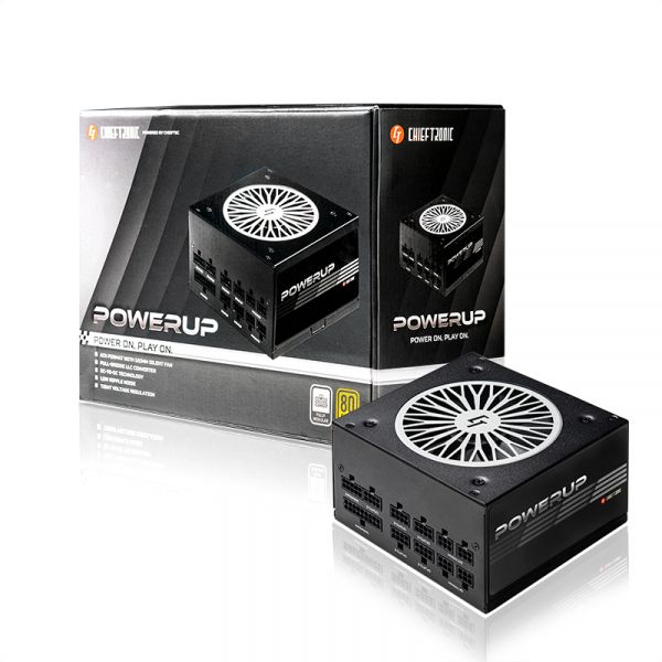 Chieftec Chieftronic PowerUP[  RETAIL Chieftronic PowerUP Gold GPX-850FC,12cm fan,a/PFC,Fully Modular] GPX-850FC -  7