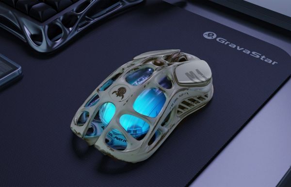 GravaStar  Mercury M1 Pro, magnesium alloy body, BT/WL/USB-A, RGB, Battle-Worn GRAVASTARM1PRO_WSM -  7