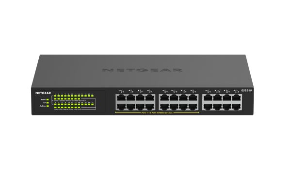  NETGEAR GS324P 16xGE PoE+(190), 8xGE,  GS324P-100EUS -  5