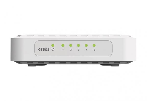  NETGEAR GS605 5xGE,  GS605-400PES -  1