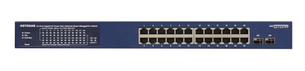  NETGEAR GS724TPP 24x1GE PoE+(380), 2xSFP,  GS724TPP-100EUS -  1