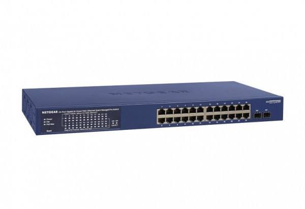 NETGEAR  GS724TPP 24xGE PoE, 2xSFP, 380,  L2 GS724TPP-300EUS -  1