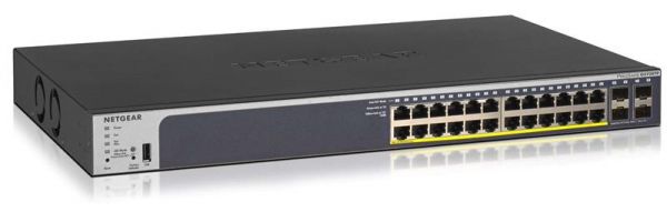  NETGEAR GS728TPv2 24x1GE PoE+ (190), 4xSFP,  L2 GS728TP-200EUS -  2