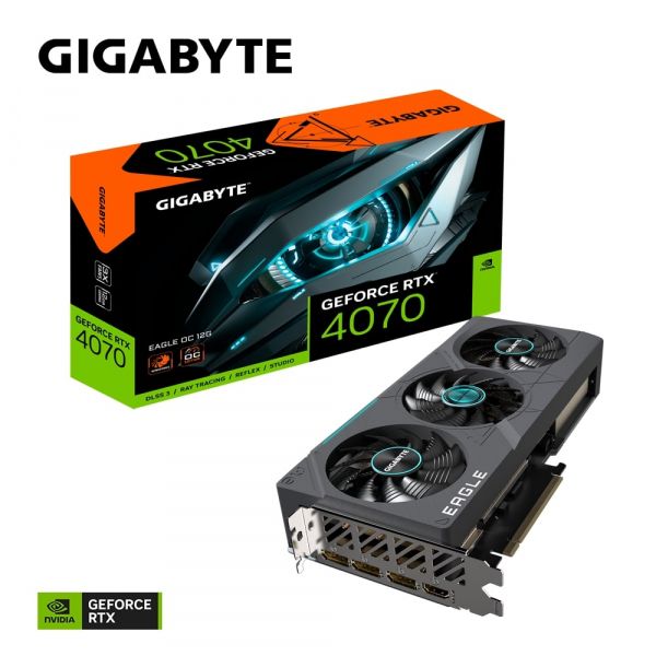 Gigabyte ³ GeForce RTX 4070 12GB GDDR6X EAGLE OC GV-N4070EAGLE_OC-12GD -  6