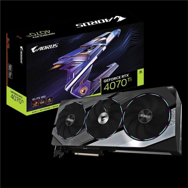 Gigabyte ³ GeForce RTX 4070 Ti 12GB GDDR6X ELITE GV-N407TAORUS_E-12GD -  1