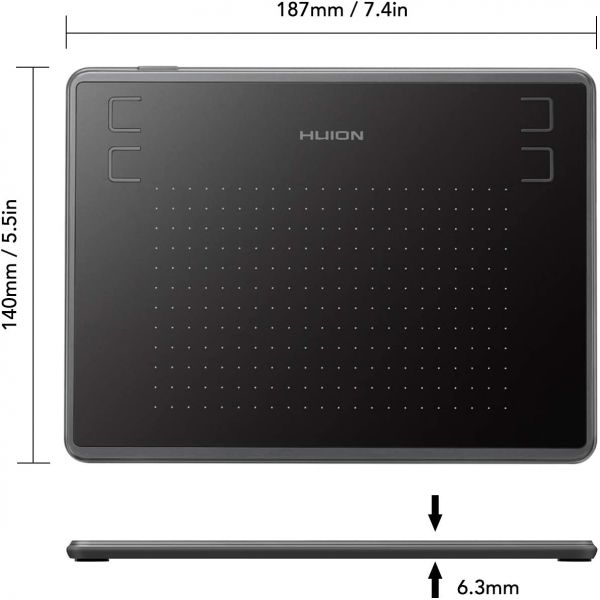   Huion H430P USB Black H430P_HUION -  9