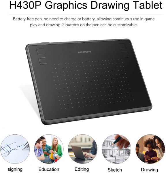   Huion H430P USB Black H430P_HUION -  13