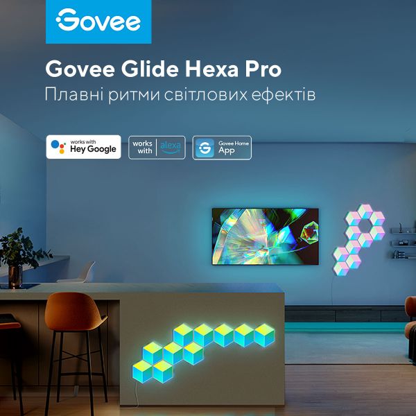    Govee H6066 Glide Hexa Pro LED Light Panels 10 RGB  H6066302 -  5