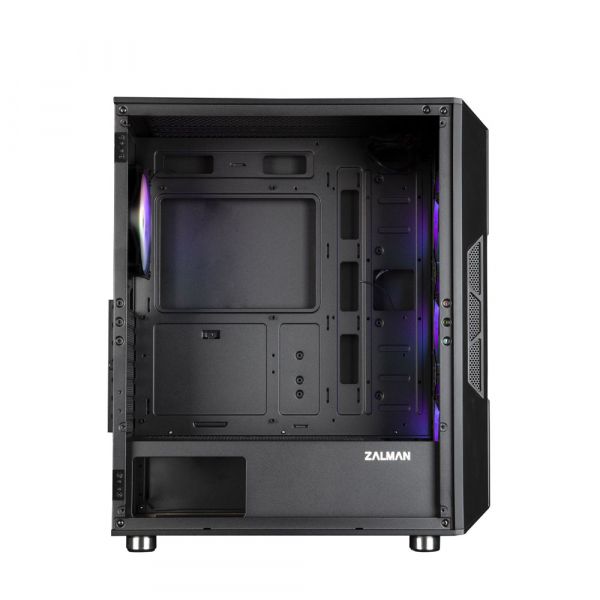  Zalman I3 NEO BLACK,  , 1xUSB3.0, 2xUSB2.0, 4x120mm RGB fans, TG Side Panel, ATX, Black I3NEOBLACK -  5