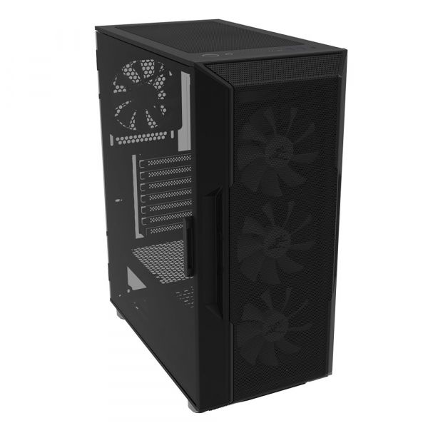  Zalman I3 NEO BLACK,  , 1xUSB3.0, 2xUSB2.0, 4x120mm RGB fans, TG Side Panel, ATX, Black I3NEOBLACK -  8