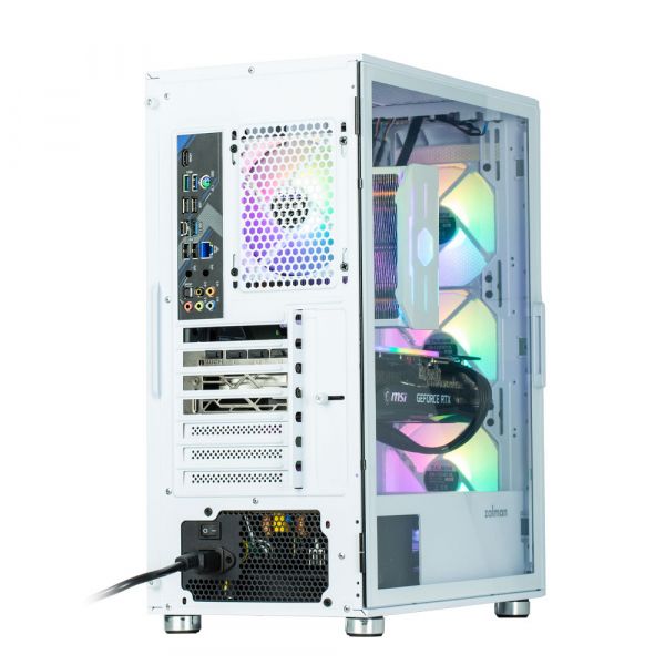  Zalman I3 Neo,  , 1xUSB3.0, 2xUSB2.0, 4x120mm RGB, TG Side Panel, ATX,  I3NEOWHITE -  6