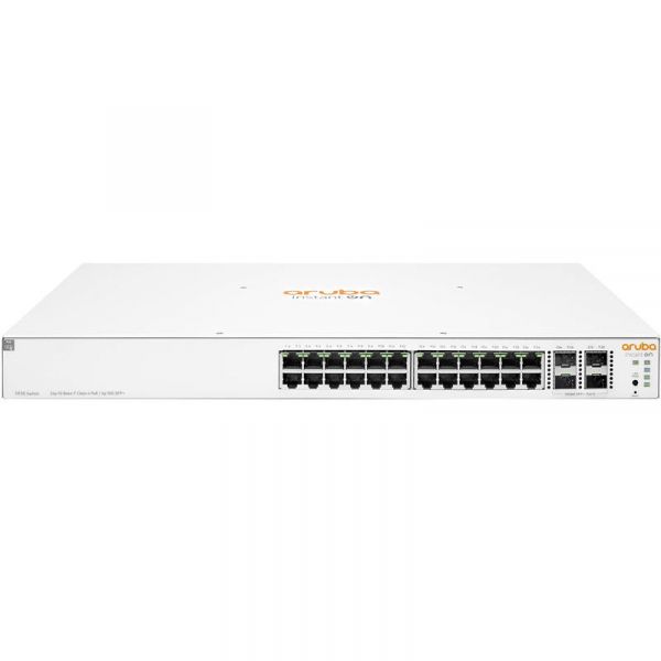  HPE Aruba Instant On 1930 24G Class4 PoE 4SFP/SFP+ 195W Switch, 24xGE, 4xGE SFP ports, LT Warranty JL683B -  1