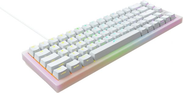 Cherry Xtrfy  K5 68 keys Kailh Red Hot-swap RGB White K5-RGB-CPT-TPWHITE-R-UKR -  8