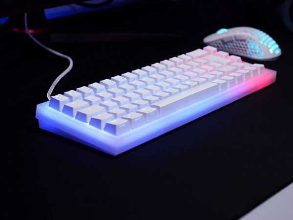 Cherry Xtrfy  K5 68 keys Kailh Red Hot-swap RGB White K5-RGB-CPT-TPWHITE-R-UKR -  3