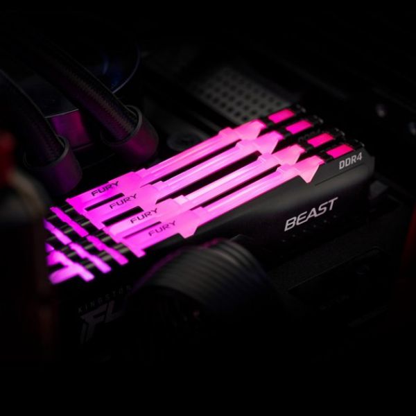 '  Kingston DDR4 16GB 3200 FURY Beast RGB KF432C16BBA/16 -  4