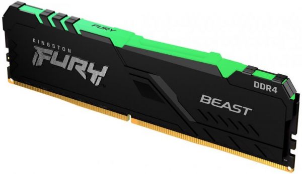 '  Kingston DDR4 16GB 3200 FURY Beast RGB KF432C16BBA/16 -  8