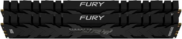   Kingston DDR4 16GB KIT (8GBx2) 4800 FURYRenegadeBlack KF448C19RBK2/16 -  2