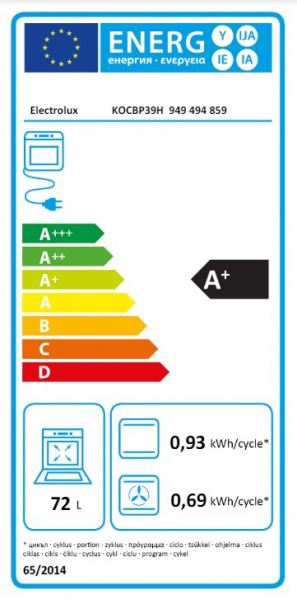   Electrolux , 72, +, , , , , - ,  ,  KOCBP39H -  9