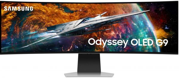  Samsung 48.7"Odyssey OLED G9 G95SC HDMI, DP, USB, MM, OLED, 5120x1440, 32:9, 240Hz, 0.3ms, CURVED LS49CG954SIXUA -  1