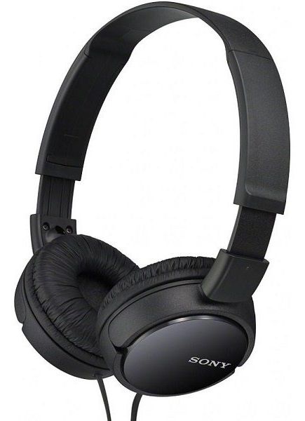  Sony MDR-ZX110AP On-ear Mic Black MDRZX110APB.CE7 -  1