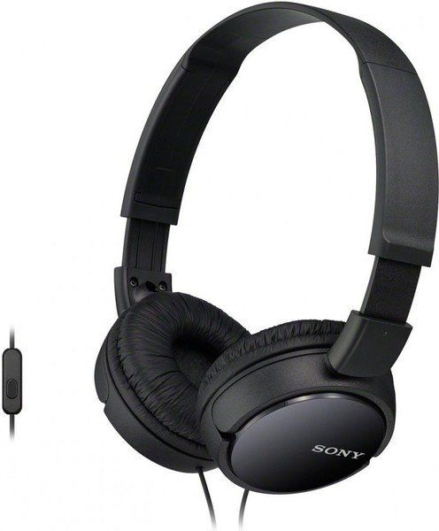  Sony MDR-ZX110AP On-ear Mic Black MDRZX110APB.CE7 -  3