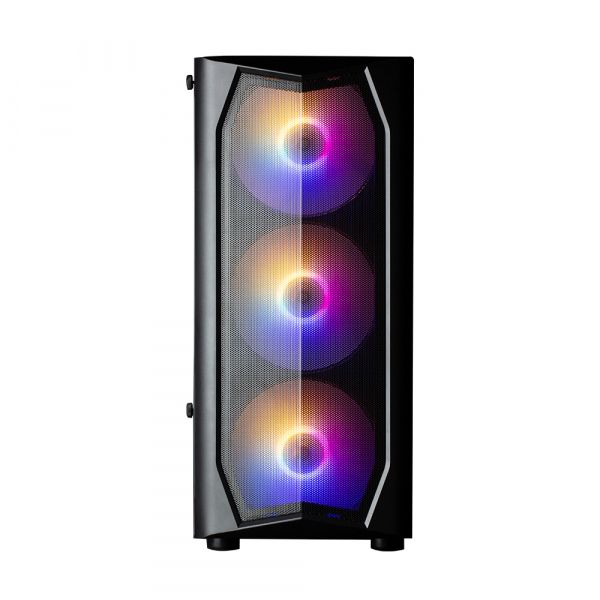  Zalman N4 Rev.1,  , 1xUSB3.0, 2xUSB2.0, 3x140mm RGB, 3x120mm RGB, TG Side Window, ATX,  N4REV.1 -  3