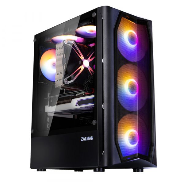  Zalman N4 Rev.1   ZM700-TXII 1xUSB3.0, 2xUSB2.0 3x140 RGB, 3x120 RGB VGA 315 LCS ready TG Side Window ATX  N4REV.1ZM700-TXII -  1