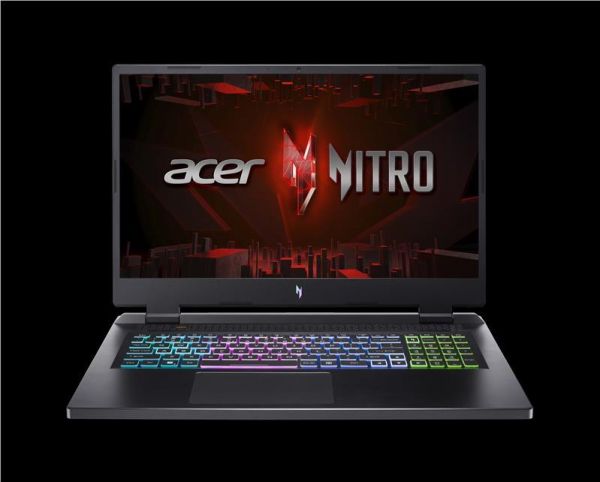 Acer  Nitro 17 AN17-41 17.3" QHD IPS, AMD R7-7735HS, 16GB, F1024GB, NVD4050-6, Lin,  NH.QL1EU.001 -  1