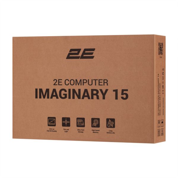  2E Imaginary 15.6" FHD IPS AG, Intel i3-1215U, 16GB, F512GB, UMA, DOS,  NL57AU-15UA11 -  15