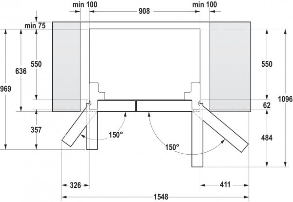  Side by Side Gorenje NRS918FMX -  9