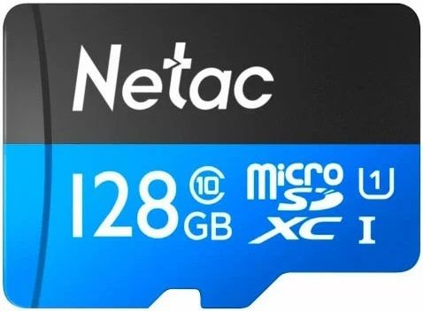  ' Netac  ' microSD 128GB C10 UHS-I R80MB/s + SD NT02P500STN-128G-R -  1