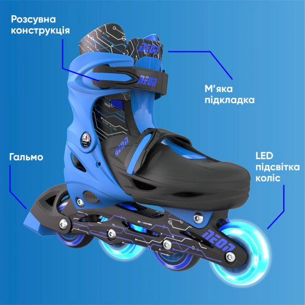 NEON  INLINE SKATES  ( 34-38) NT08B4 -  5