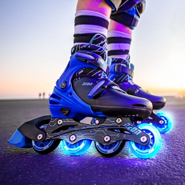 NEON  INLINE SKATES  ( 34-38) NT08B4 -  4