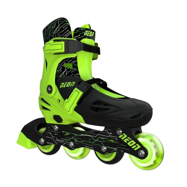   Neon Inline Skates  ( 34-37) NT08G4 -  1