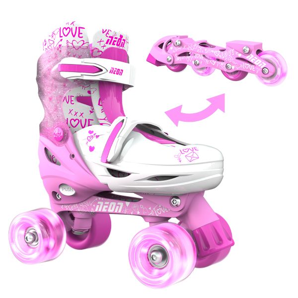 NEON  COMBO SKATES  ( 34-37) NT10P4 -  2